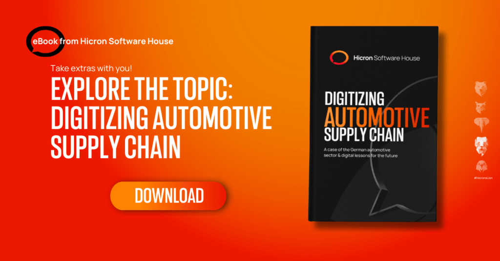 Hicron Software House digitizing Automotive supply chain